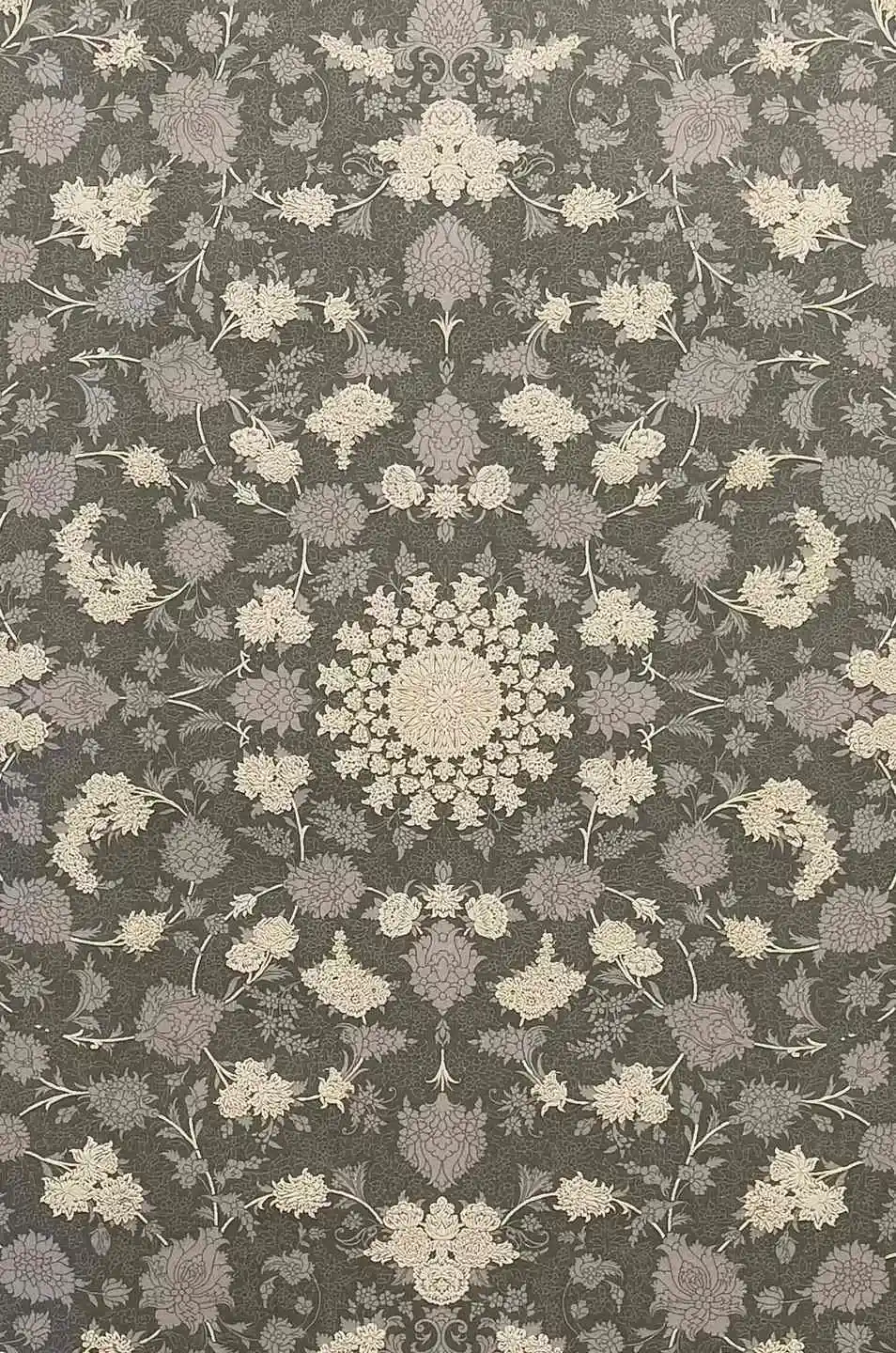فرش ازمیر ۱۵۰۰ شانه تراکم ۴۵۵۰ ضخیم کف ساده
